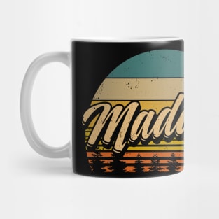 Madden Classic Name Vintage Styles Christmas 70s 80s 90s Mug